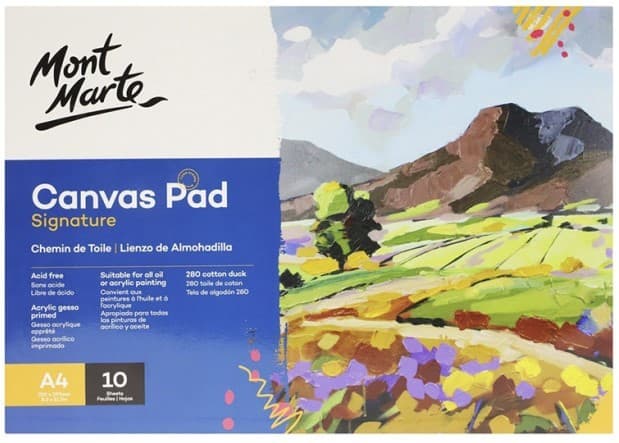 Альбом Mont Marte Canvas Pad A4