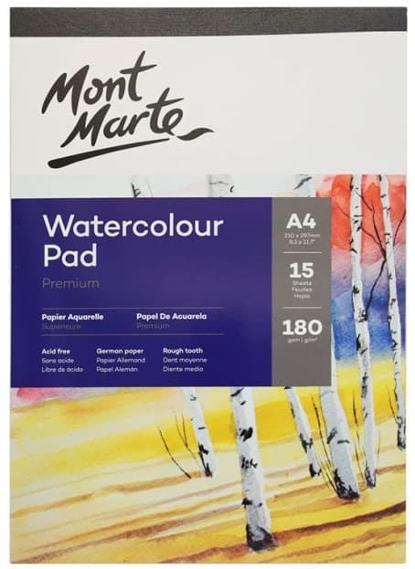 Альбом Mont Marte Watercolour Pad, А4