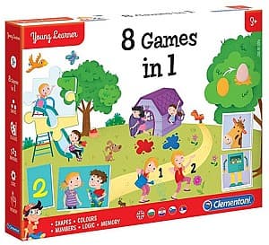 Настольная игра Clementoni 8 в 1