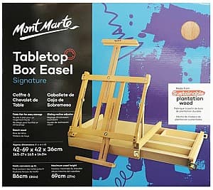 Мольберт Mont Marte с ящиком Brush Box Easel