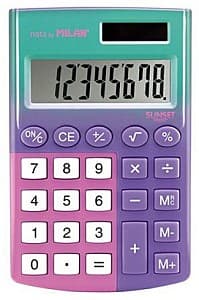 Calculator de masă Milan SUNSET PURPLE