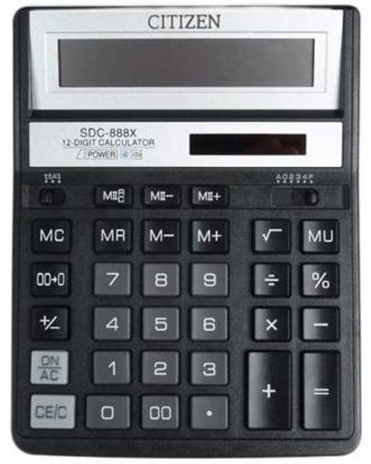 Calculator de masă Citizen 888-XBK