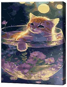 Картина по номерам Art Gallery Котик-хулиган, 40х50 см