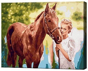 Tablou pe numere Art Gallery Prieten nobil, 40х50 cm