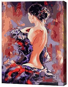Tablou pe numere Art Gallery Necunoscuta frumoasă, 30х40 cm