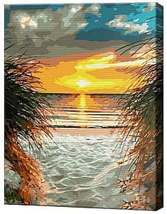 Tablou pe numere Art Gallery Apusul în paradis, 30х40 cm