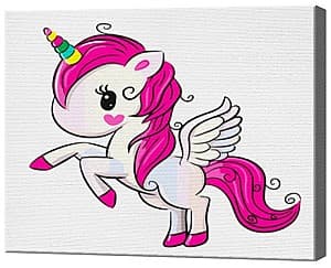 Tablou pe numere Art Gallery Unicorn cute 20х30 cm