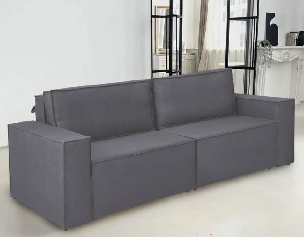 Canapea Modern Kvadro Asti 19 Dark Gray