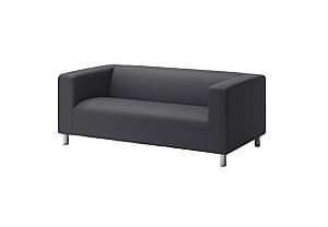 Canapea IKEA Klippan Vissle gray (picioare oţel)