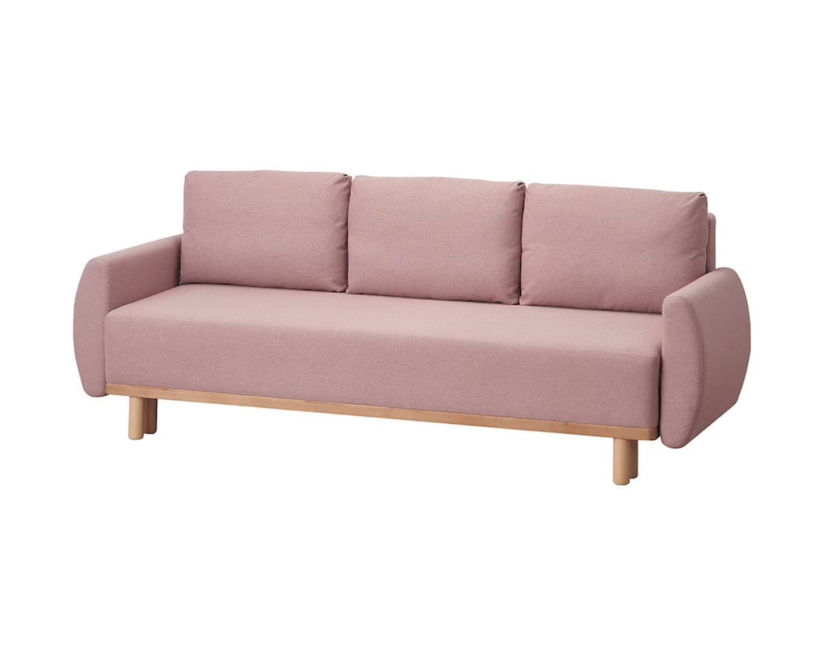 Диван IKEA Grunnarp Pink (3 места)