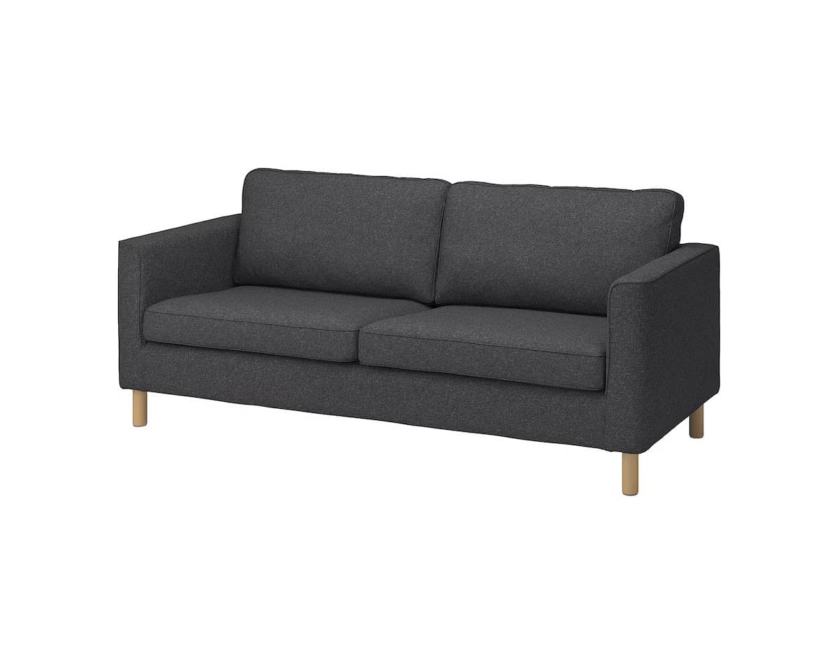 Диван IKEA Parup Gunnared dark gray (3 locuri)