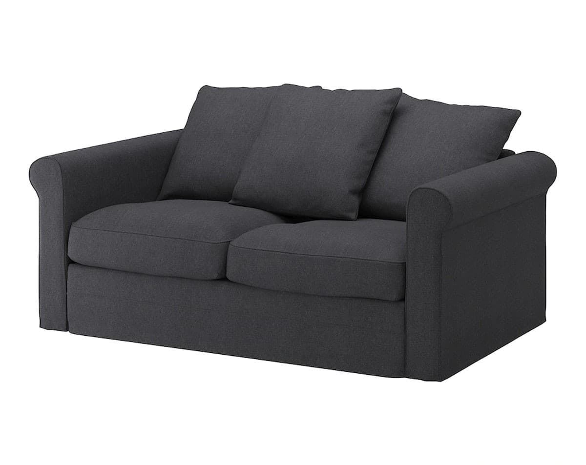 Диван IKEA Gronlid/Sporda dark grey (2 места)