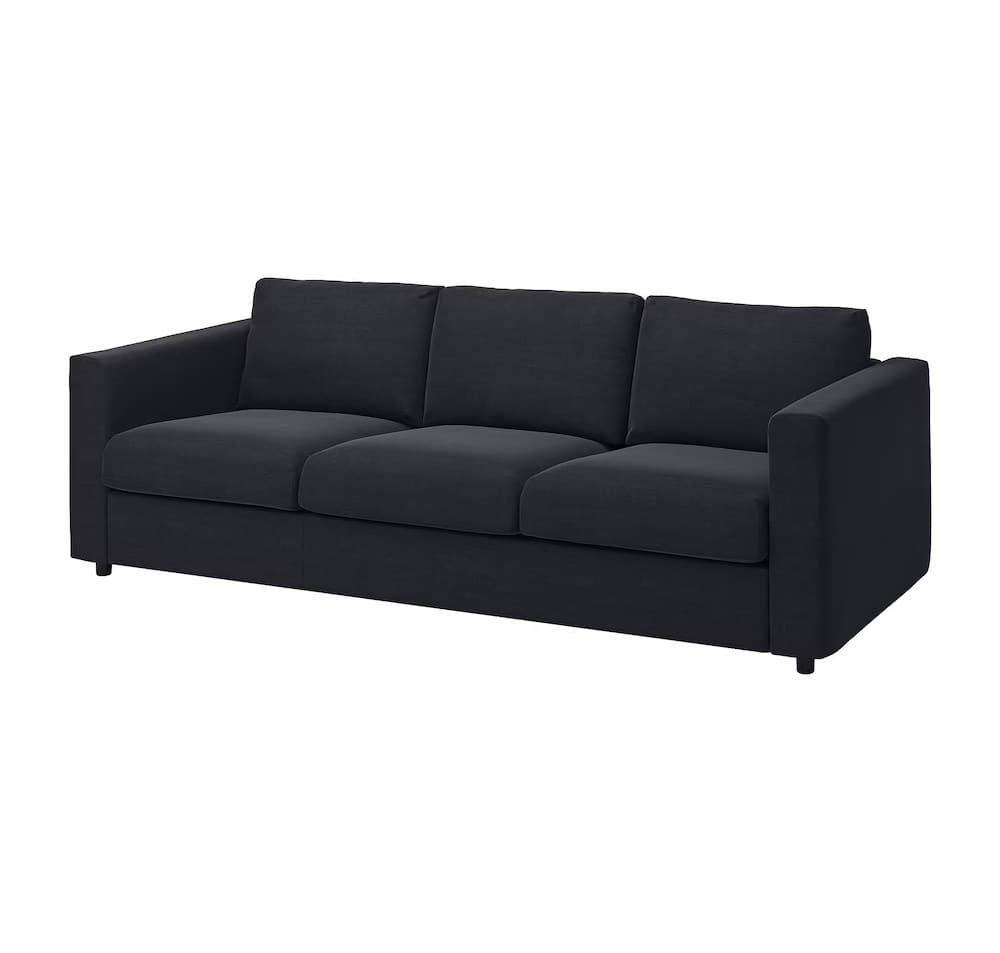 Диван IKEA Vimle Saxemara black-blue