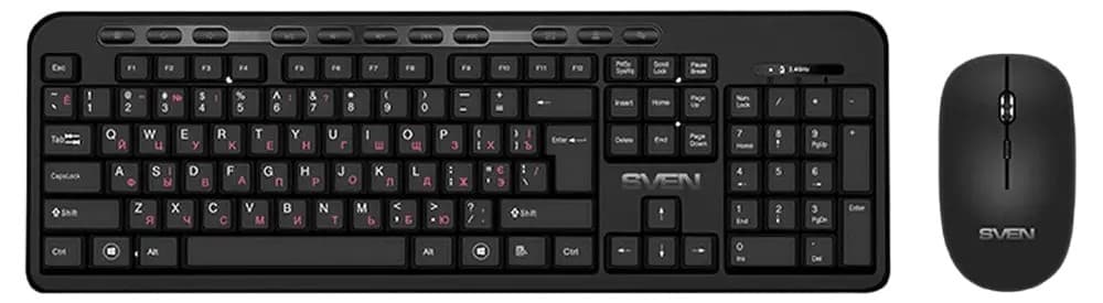 Set tastatura + Mouse SVEN KB-C3200W