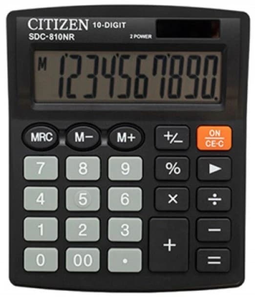 Calculator de masă Citizen SDC-810NR