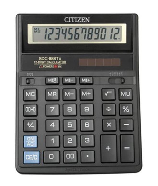 Calculator de masă Citizen SDC888TII