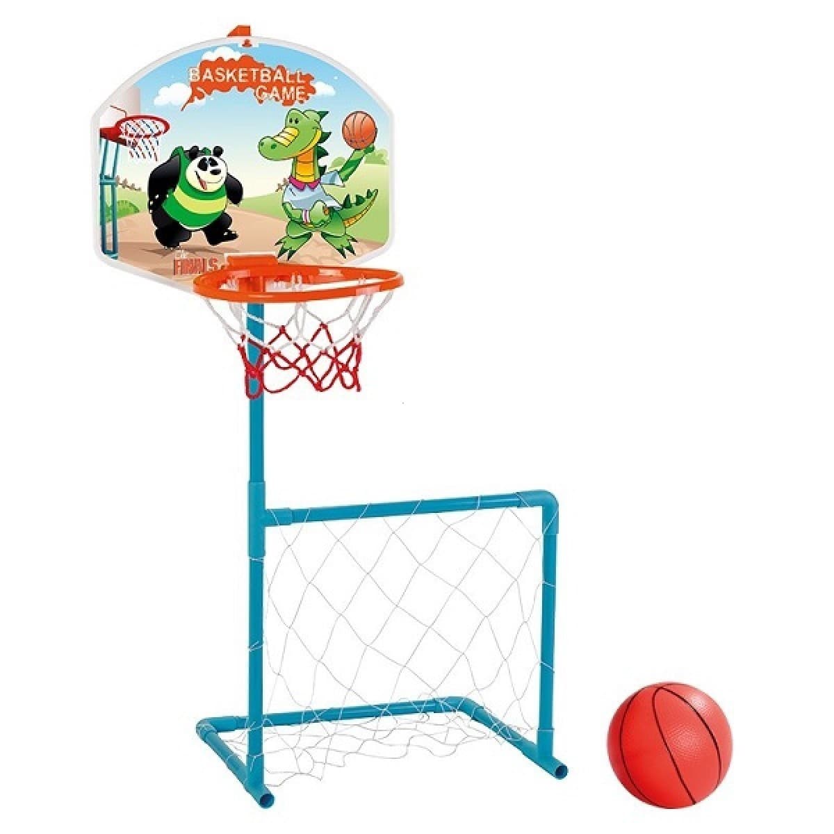 Set pentru joaca Pilsan Magic Basketball + Fotbal 03392