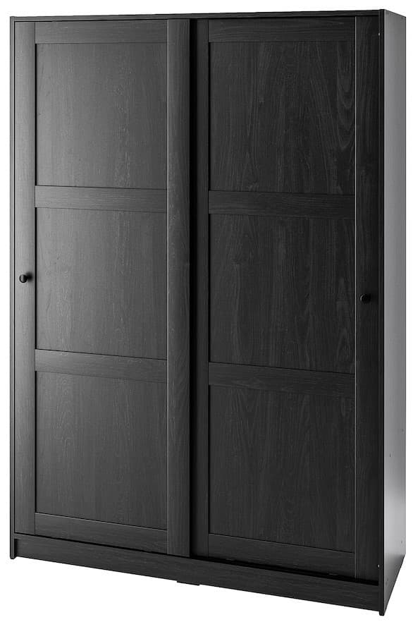 Dulap-Cupe IKEA Rakkestad 117x55х176 Negru-Maro