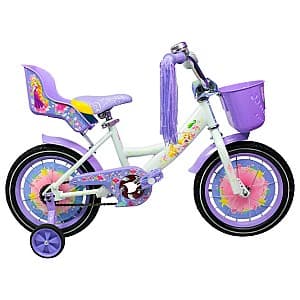 Bicicleta pentru copii Crosser Girl-S 16 Violet