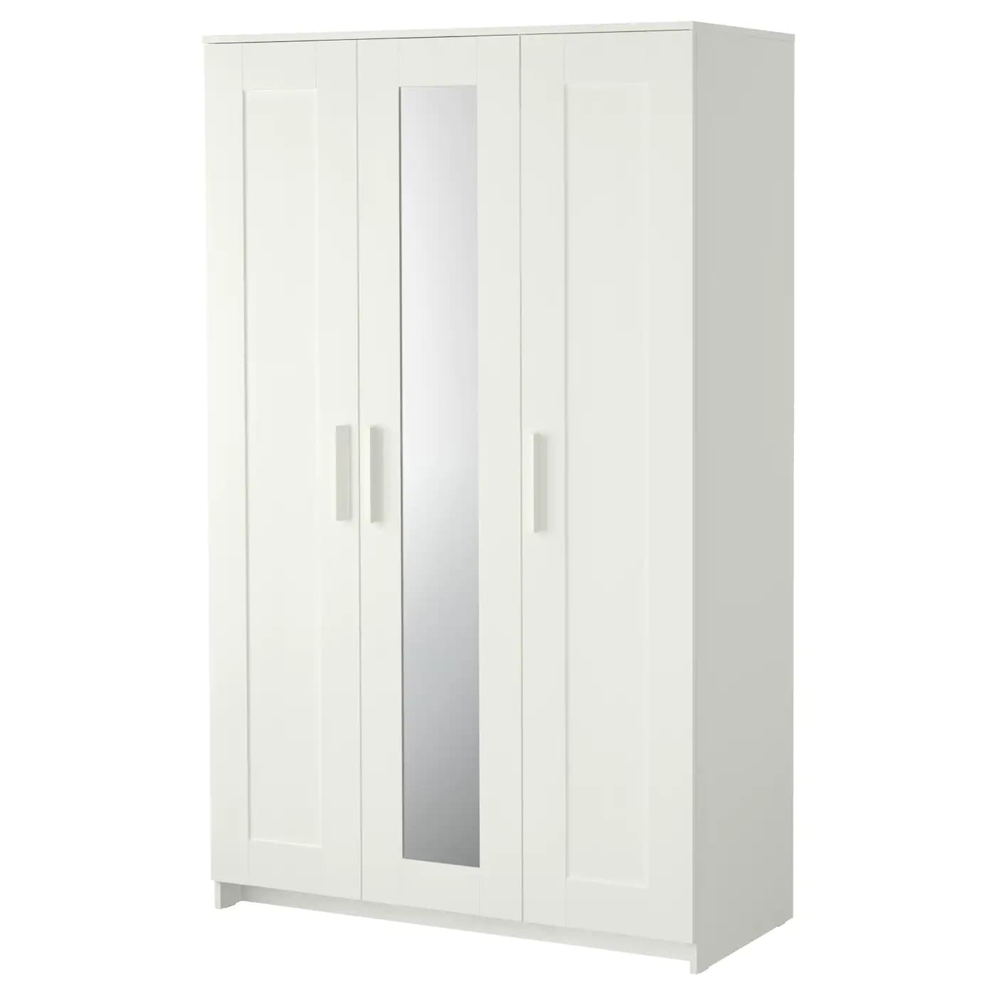 Шкаф IKEA Brimes 3D White 117×190 см