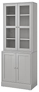 Витрина IKEA Havsta gray 81x47x212 см