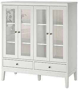 Витрина IKEA Idanas white 121x50x135 см