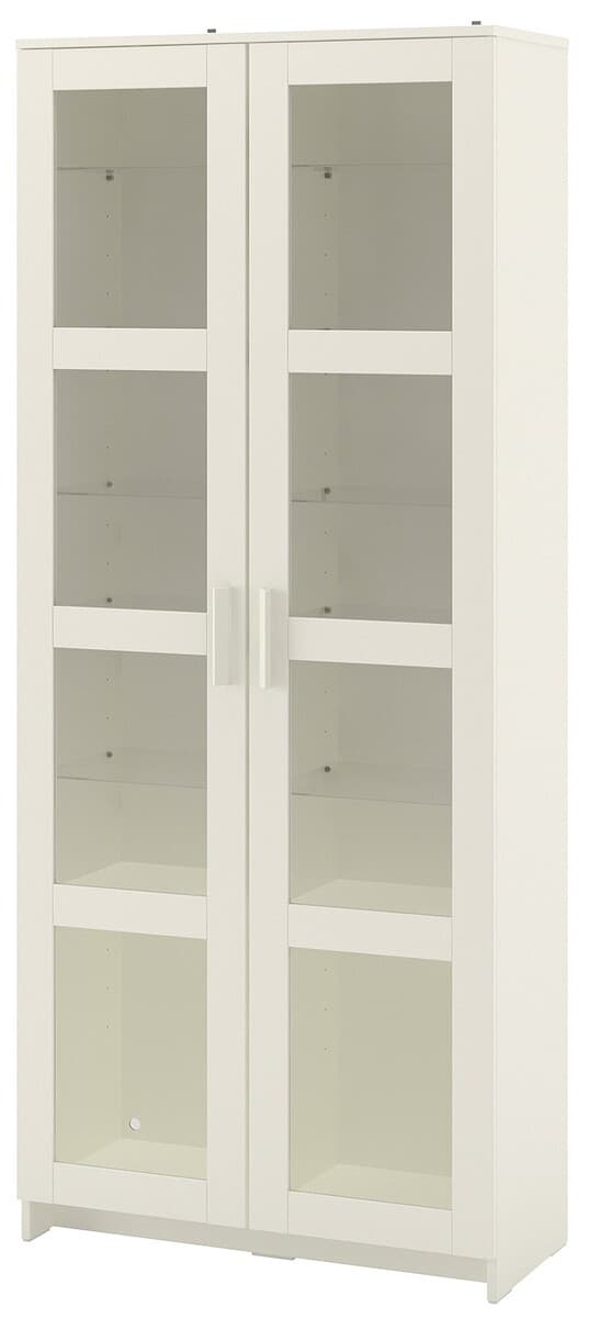 Dulap cu vitrina IKEA Brimnes white 80×190 cm