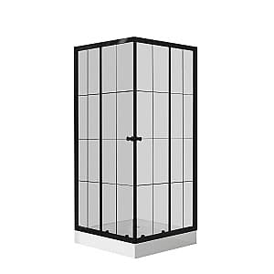 Cabina de dus VLM BS1023 Check 100x100 H195