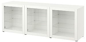 Витрина IKEA Besta Sindvik white 180x42x65 см