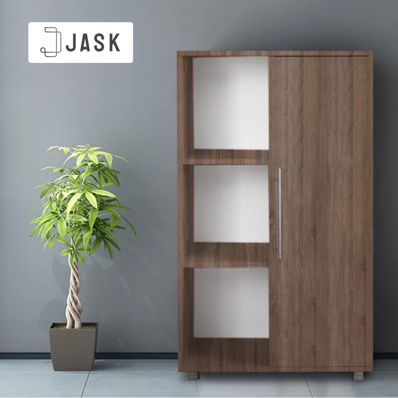 Шкаф Jask Amanda Дуб Сонома Трюфель