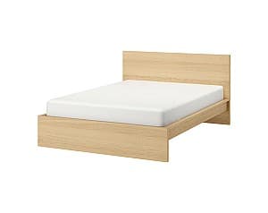 Pat IKEA Malm oak veneer white/Lonset 180x200 cm