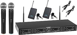 Microfon fară fir MCGREY UHF-2V2I QUAD WIRELESS MICROPHONE SET