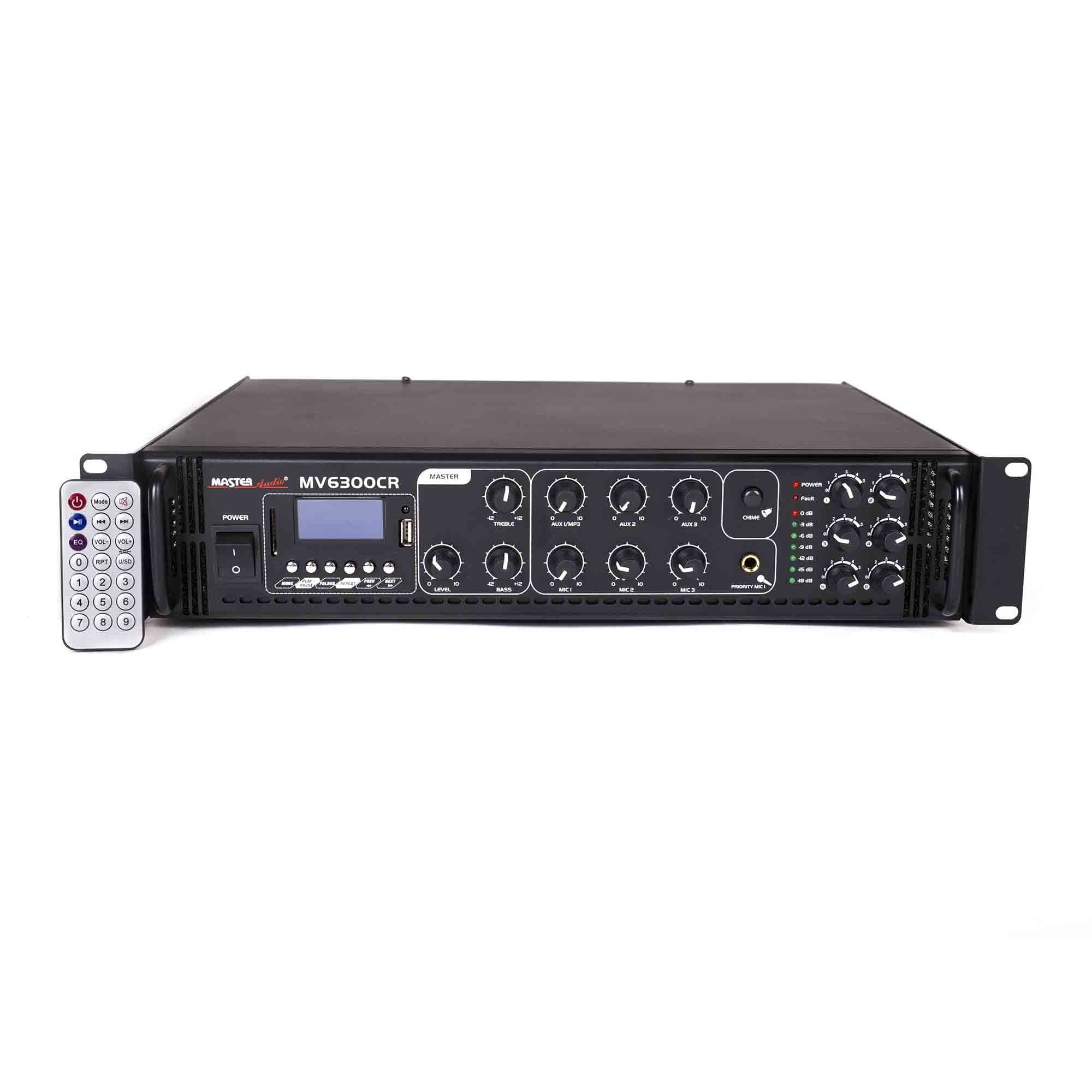 Mixer amplificat Master MV6300CA BT AMP