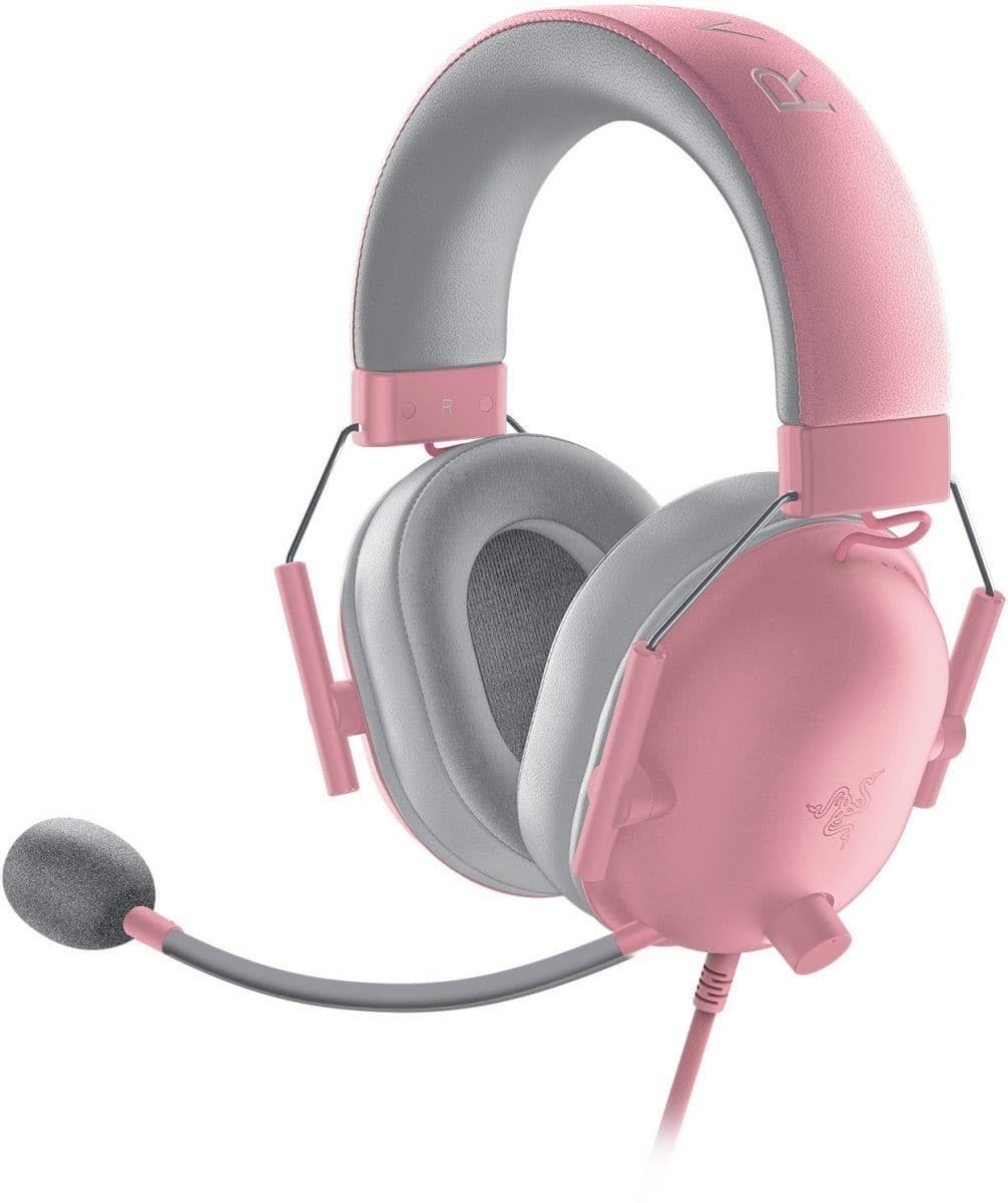 Casti pentru gaming RAZER BlackShark V2 X Quartz Pink