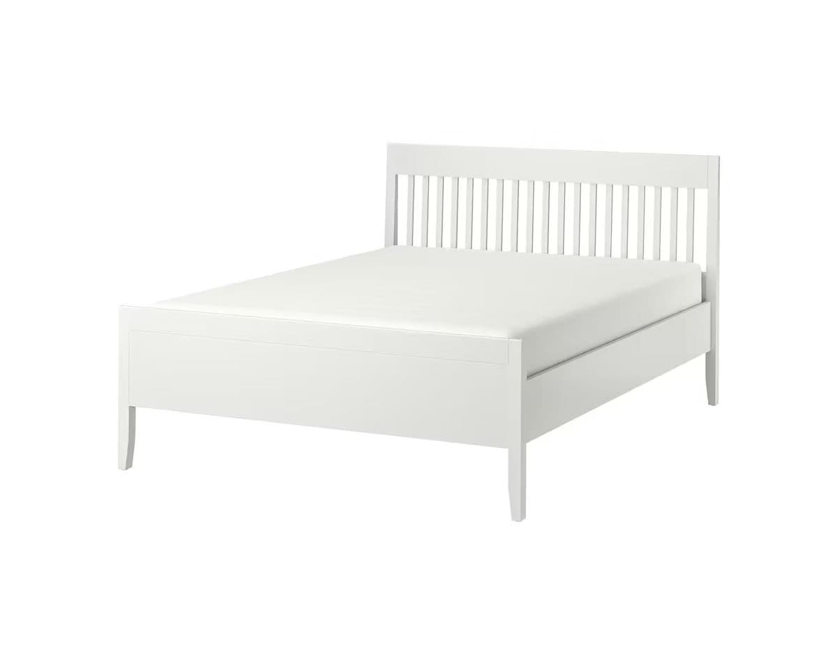 Кровать IKEA Idanas white/Luroy 140x200 см