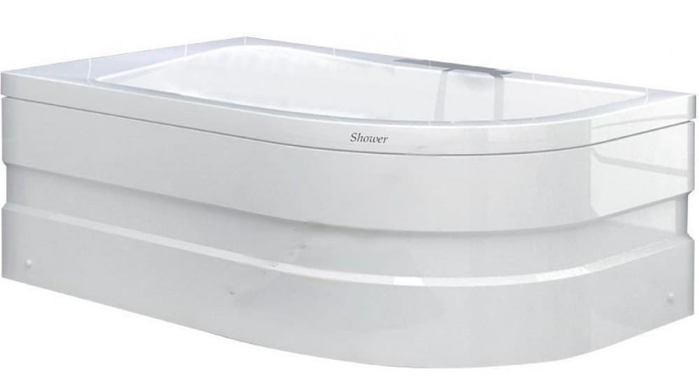Ванна Shower Anteres 150x100 Left White