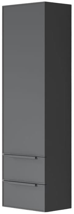 Шкаф пенал Orka Solid 138x40x32 Антрацит матовый