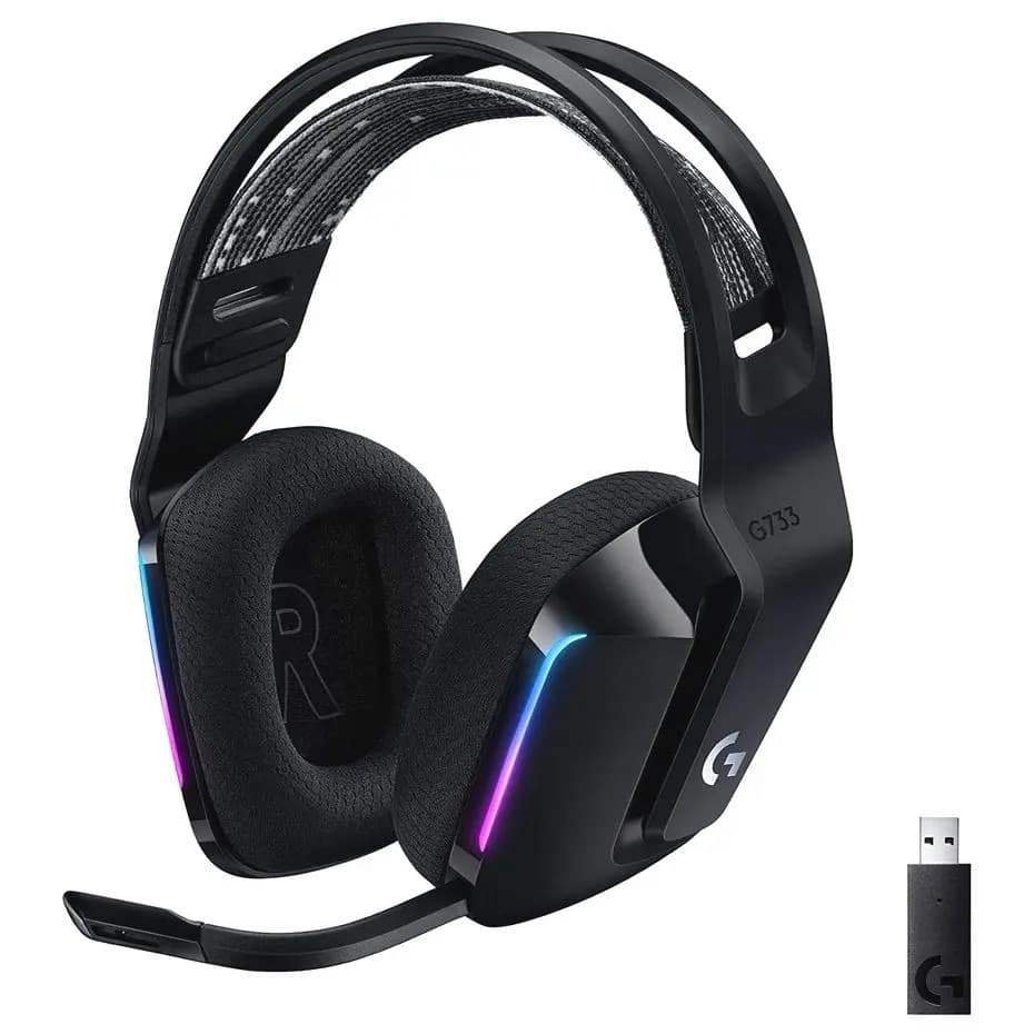 Casti pentru gaming Logitech G733 Black