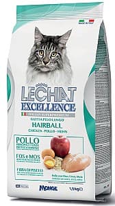 Нrană uscată pentru pisici Monge LECHAT EXCELLENCE HAIRBALL 1.5kg