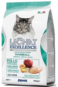 Нrană uscată pentru pisici Monge LECHAT EXCELLENCE HAIRBALL 400gr