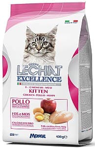 Нrană uscată pentru pisici Monge LECHAT EXCELLENCE KITTEN 400gr