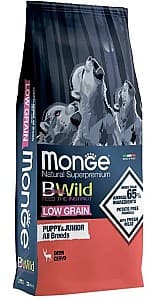 Hrană uscată pentru câini Monge BWILD LOW GRAIN PUPPY Deer 12kg