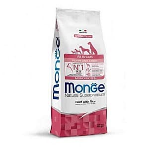 Сухой корм для собак Monge ALL BREED PUPPY Beef/Rice 12kg