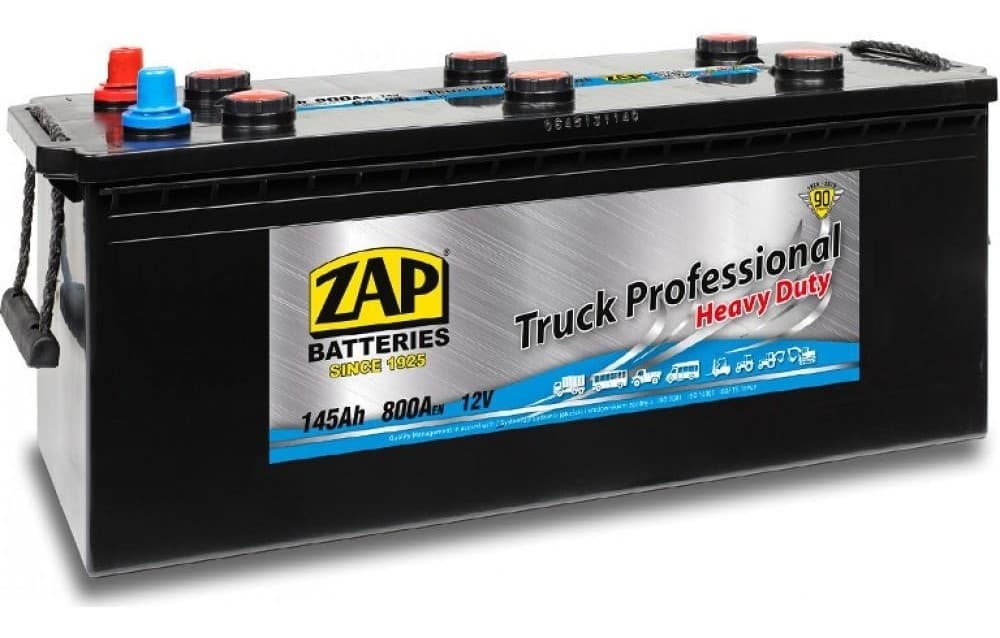 Acumulator auto ZAP 145 Ah HD Truck Professional