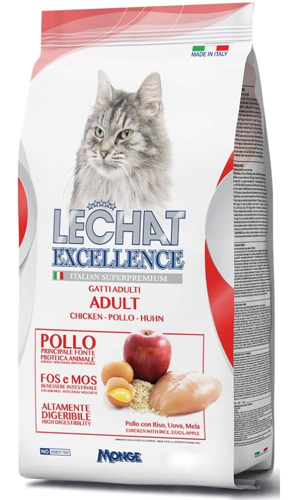 Нrană uscată pentru pisici Monge LECHAT EXCELLENCE ADULT 400gr