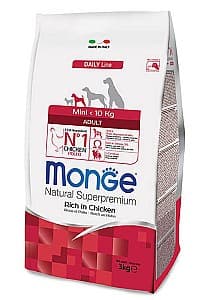 Сухой корм для собак Monge MINI ADULT 3kg