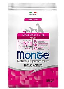 Сухой корм для собак Monge EXTRA SMALL ADULT 800gr