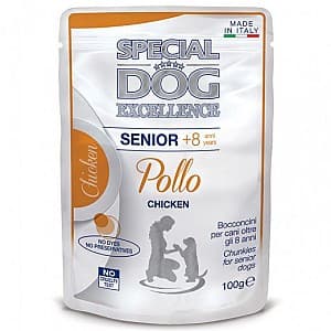 Hrană umedă pentru câini Special Dog EXCELLENCE POUCH SENIOR CHICKEN 100gr