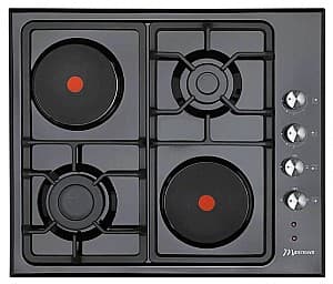 Встраиваемая варочная комбинированная панель MasterCook SIRIUS MC-E 4622 BL