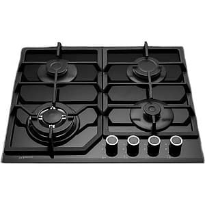 Plita incorporabila pe gaz MasterCook MC-E 4215 G BL Glass